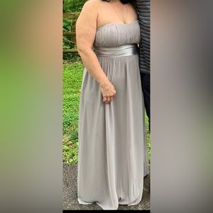 Gray Formal Dress Size 14
